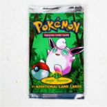 Pokemon Sealed Jungle Booster Pack (Wigglytuff artwork) 20.89g