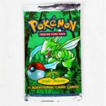 Pokemon Sealed Jungle Booster Pack (Scyther artwork) 21.19g