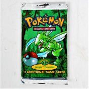 Pokemon Sealed Jungle Booster Pack (Scyther artwork) 21.38g
