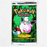 Pokemon Sealed Jungle Booster Pack (Wigglytuff artwork) 20.82g