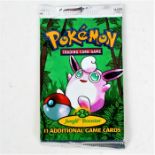 Pokemon Sealed Jungle Booster Pack (Wigglytuff artwork) 21.34g