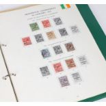 Stamps, Ireland, 1922- mid 1970's, housed in a Stanley Gibbons album