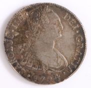 Spanish Colonial Mexico Charles II 8 Reales, 1794