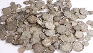 Coin collection, an assortment of pre 1920 and pre 1947 coins, various denominations, (qty)