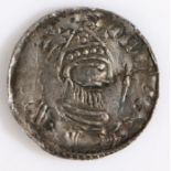 Edward the Confessor silver Penny Pointed helmet issue, Spink 1179 Shaftesbury Mint Obv: +EDPAD[  ]