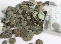 A Collection of Ancient coins mainly Roman examples, (qty)