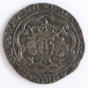 Henry VI First Reign silver groat of Calais of the Rosette-mascle Issue 1430 - 1431, Spink 1859