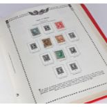 Stamps, USA, mounted and unmounted, housed in an "All American" stamp album