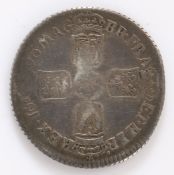 William III Shilling, 1696, (S 3497)