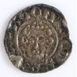 Henry III Silver short cross penny of Canterbury Class 7a, Spink 1356 A Obv:-  hElNRIclVSRelXIII