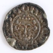 Henry III Silver short cross penny of Canterbury Class 7a, Spink 1356 A Obv:-  hElNRIclVSRelXIII