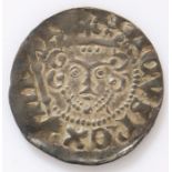 Henry III Silver Long Cross Penny of Canterbury Class 5aZ, Spink 1367A Obv:  HElNRIClVSRElXIII Rev:-