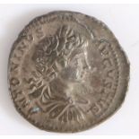 Antoninus Pius silver denarius, 138AD - 161AD