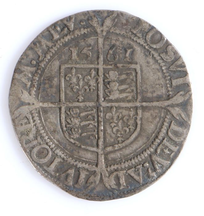 Elizabeth I Sixpence, 1561, (S 2593)