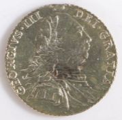 George III Shilling, 1787, with Semee, (S 3746)