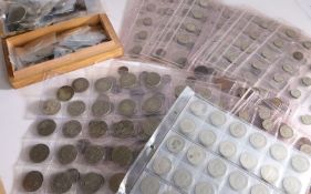 Collection of GB coins to include pre 1947 half crowns (qty)