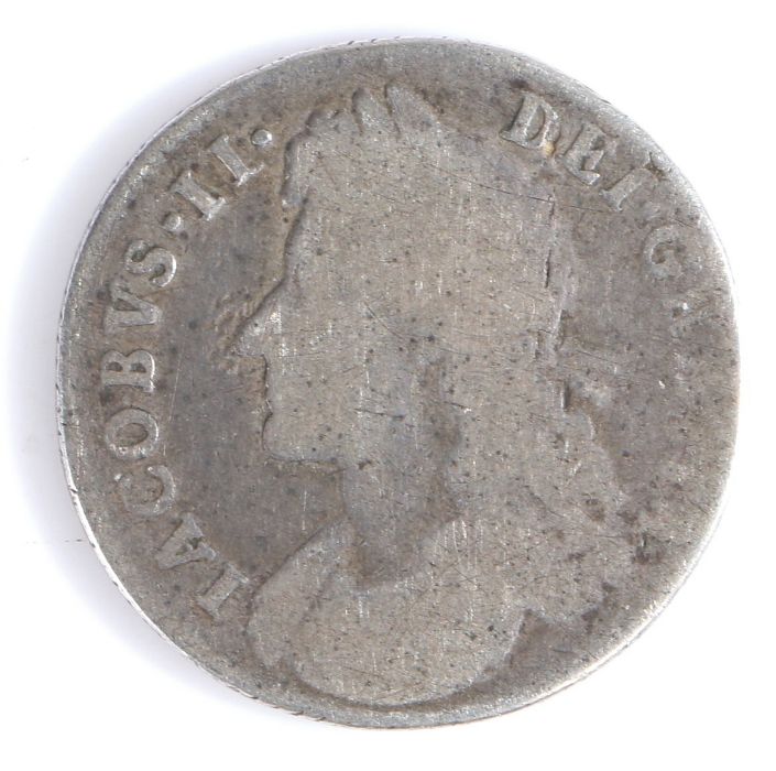 James II Shilling, 1685, (S 3410)