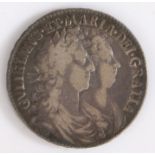 William & Mary Halfcrown, 1689