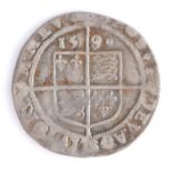 Elizabeth I Sixpence, 1589, (S 2578b)