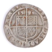 Elizabeth I Sixpence, 1589, (S 2578b)