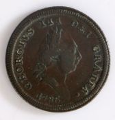 George III Isle of Man Half Penny, 1786