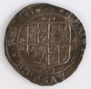 Charles I Shilling, triangle  (S 2797)
