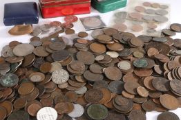 Collection of coins, to include mainly GB, mixed denominations and monarchs, (qty)