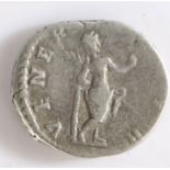 Julia Domna silver denarius, died 217 AD, Wife of Septimius Severus