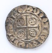 William I, now thought to be Willian II Paxs silver Penny Wallingford Mint Spink 1257 Obv:- +