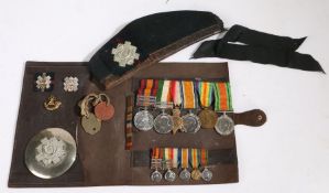 Boer War/First World War/Second World war grouping, Queens South Africa Medal with clasps 'Modder