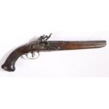 Late 18th/Early 19th century Turkish military flintlock pistol, Toughra marking (official seal of