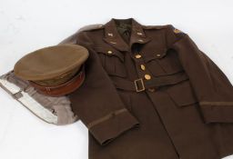 Second World War U.S. Army Air Force Officers Dress 'pinks and greens' Uniform, 8th Air Force