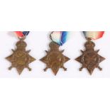 First World War casualty medal, 1914-15 Star (M2-049921 PTE. W. WATSON. A.S.C.), records show