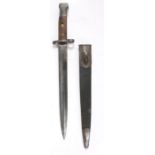 British 1888 Pattern Knife Bayonet Mk I 2nd Type for use with the Lee Metford and Long Lee Enfield