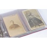 Collection of 70 postcard photographs of British and Commonwealth service men and women at the