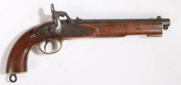 1856 Pattern Lancers Rifled Percussion Pistol by Deane & Son, London Bridge, maker signed to