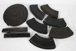Selection of military Magazines including 2 x Sten magazines, 6 x Bren Gun magazines, and a
