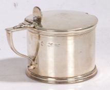 William IV silver mustard pot, London 1835, maker Edward, Edward junior, John & William Barnard,