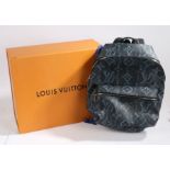 Louis Vuitton Monogram Pastel Noir canvas discovery backpack, housed in original box