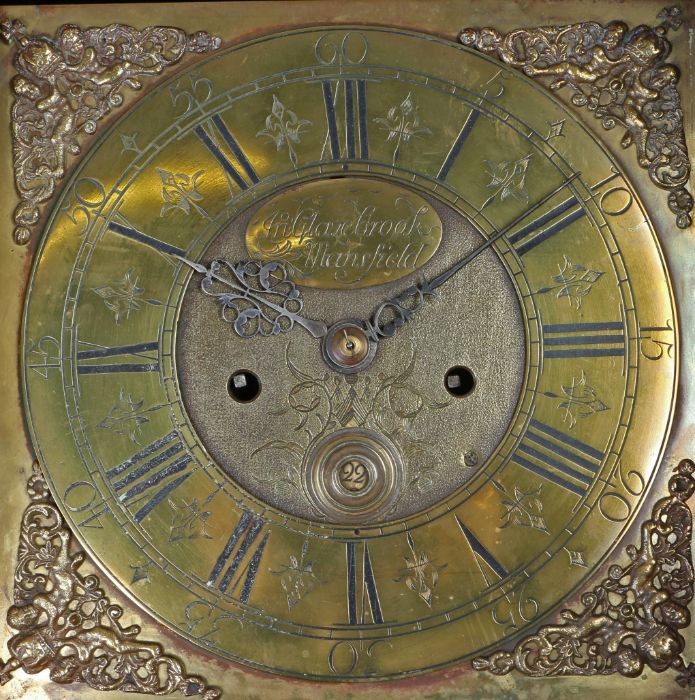 An early 18th century oak longcase clock, John Glazebrook (b.1697), Mansfield, Nottinghamshire, - Image 3 of 4