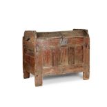 A large Henry VIII/Edward VI oak boarded ark, English/Welsh Borders, circa 1540-50 The original,