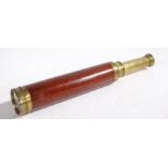 A 19th Century three-draw telescope