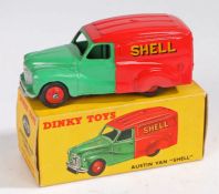 A boxed Dinky Toys No. 470 Austin Van "Shell"