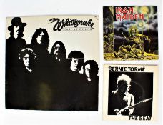 Hard Rock on vinyl - Iron Maiden – Sanctuary (EMI5065) / Whitesnake – Ready An' Willing (FA 4131341)