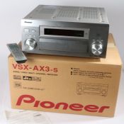 Pioneer VSX-AX3-S audio/video multi channel receiver, housed in original box