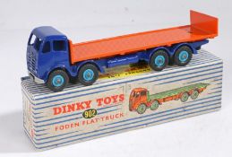 A boxed Dinky Toys No. 902 Foden Flat Truck