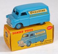 A boxed Dinky Toys No. 481 Bedford 10 CWT Van 'Ovaltine'