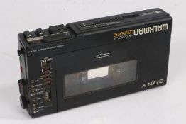 Rare Sony Professional Walkman WM-D6C stereo castette corder, Serial number 148870