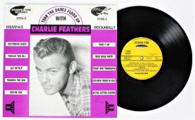 Charlie Feathers – Tear The Dance Floor Up With ( STEN 6 , UK 10" mono vinyl, 1999, EX)