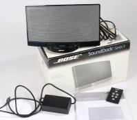 Bose SoundDock Series II digital music system, housed in original box